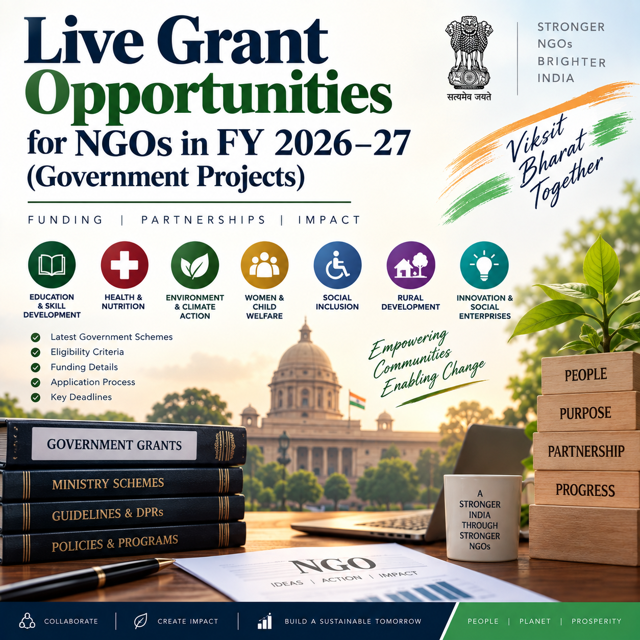 Live Grant Opportunities for NGOs